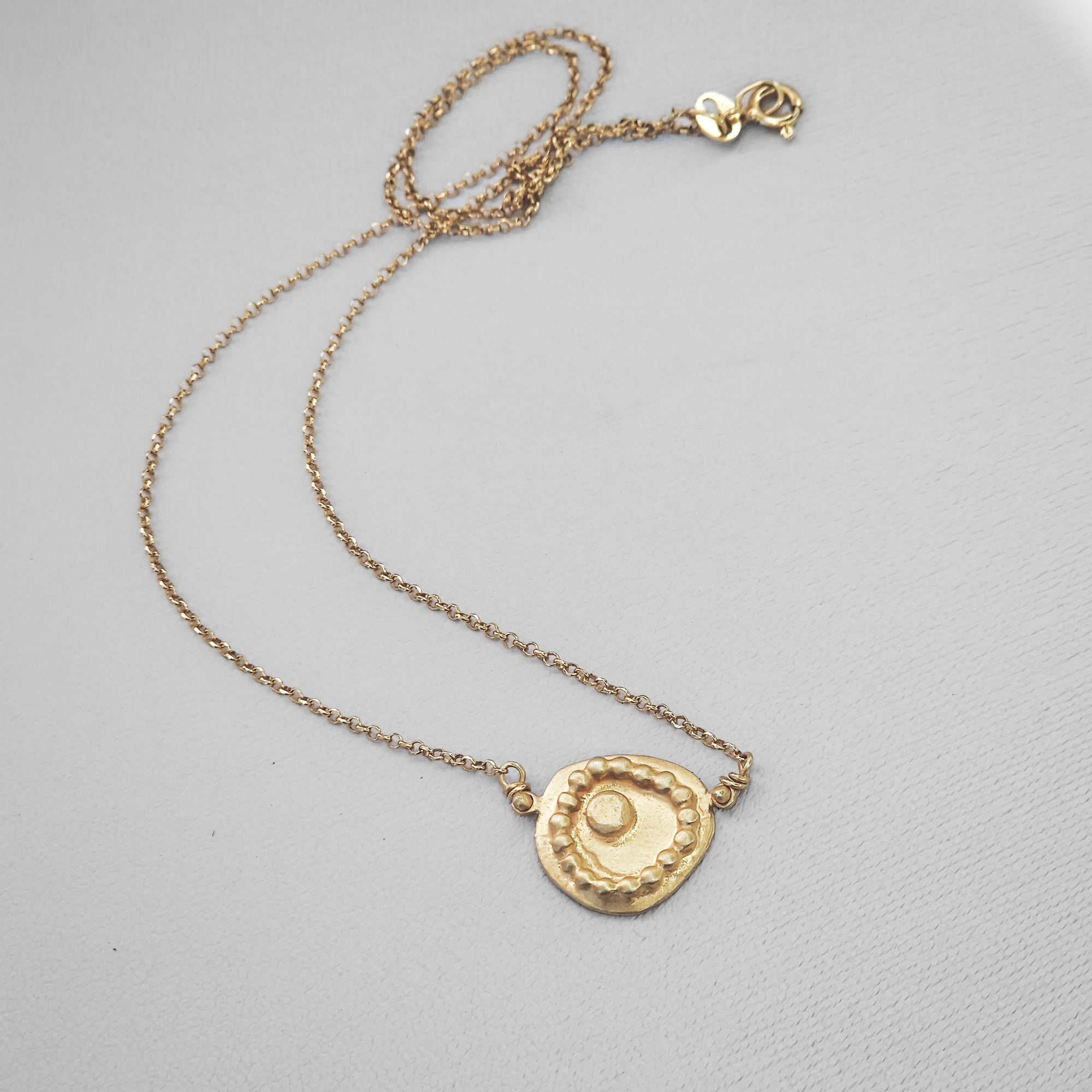 Gold «Dots» necklace