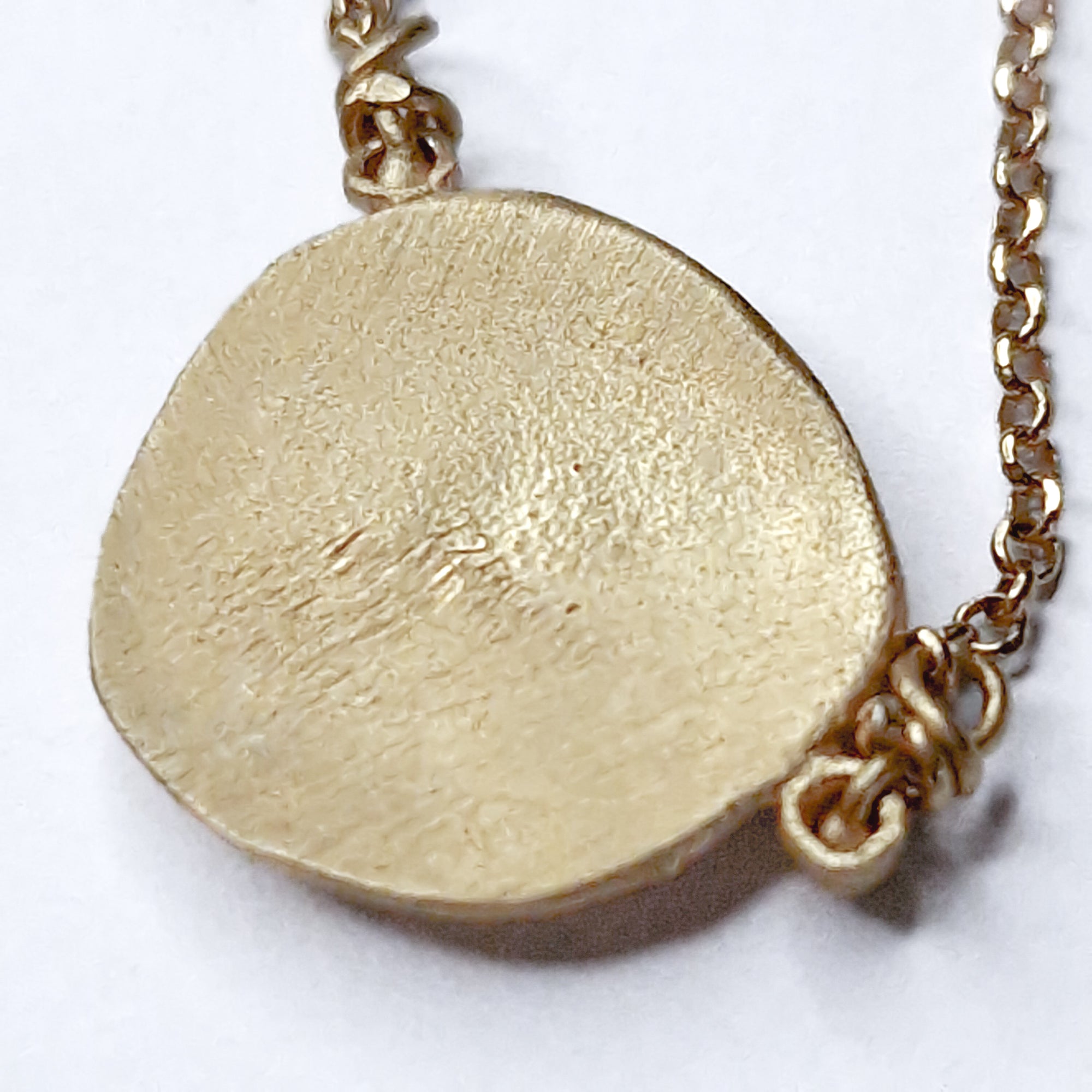 Gold «Dots» necklace