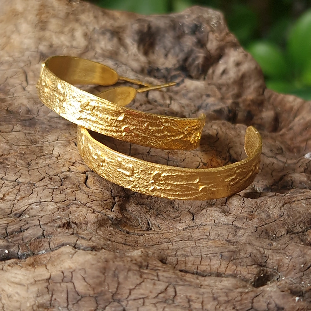 Large silver, gold plated hoop earrings